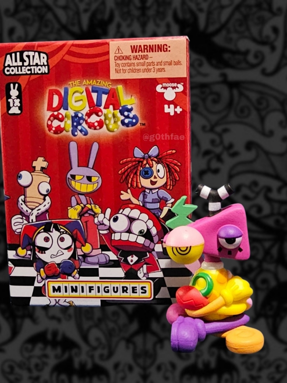 The Amazing Digital Circus Zooble 2" Glitch Minifigure - All Star Collection